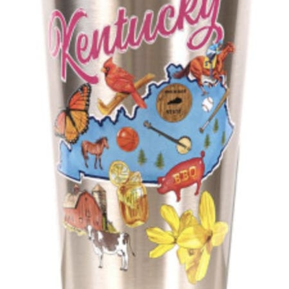 Kentucky Themed Stainless Steel Tumbler